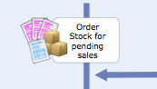 Powerful stock handling