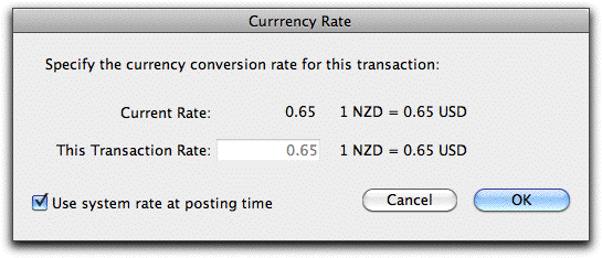 Entering A Foreign Currency Transaction - 